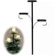 thumbnail image 1 of Black Triple Tree Topper,Triple Tree Topper Candle Holder for Christmas Decor, 1 of 5
