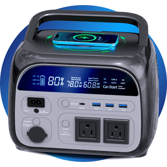 Anker 521 PowerHouse Portable Power Station 256Wh, 200W, Long