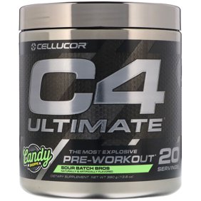 C4 Ultimate Pre Workout Powder Cherry Limeade 40 Servings Walmart Com Walmart Com