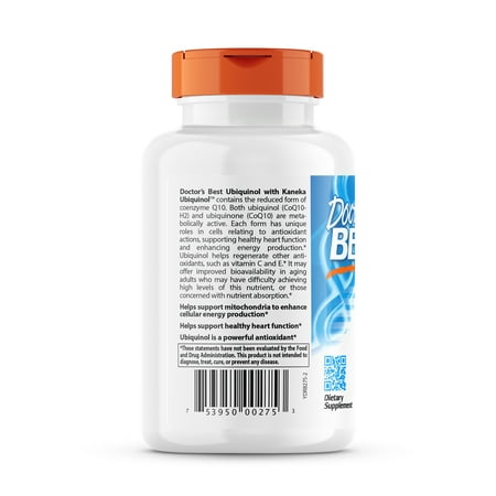 Ubiquinol with Kaneka, 200 mg, 120 Softgels, Doctor's Best