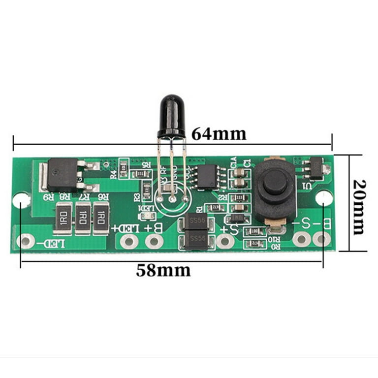Charge Controller 12v 3A Solar Lamp Panel Circuit Board, Solar Circuit ...
