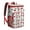 Red-39, variant on Moroccan Geometric Cooler Backpack - 20L Insulated Lunch Bag with Multiple Pockets for Camping & Picnics
