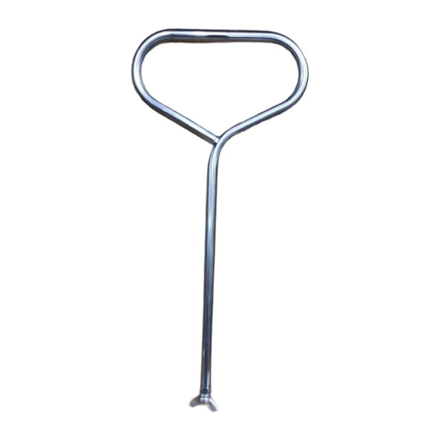 Mango deflector de calor, accesorios para estufas, conveniente para fogatas, fogatas, viajes