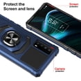 thumbnail image 2 of Cass Creations Case Compatible for TCL Stylus 5G 2022, Advanced Armor Dual Layer Hybrid Shock Proof Bumper Protective Phone Cover - Blue, 2 of 5