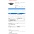 thumbnail image 2 of Rear Brake Rotor - Compatible with 2013 - 2022 Land Rover Range Rover VIN P 2014 2015 2016 2017 2018 2019 2020 2021, 2 of 2