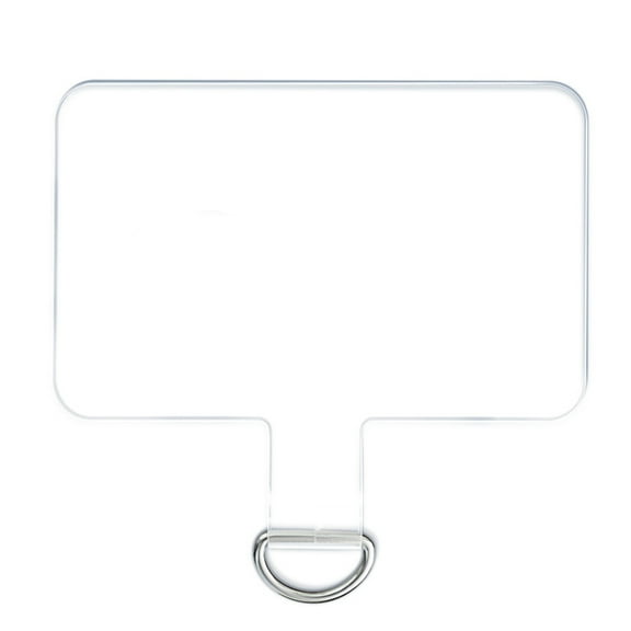 Yokua 10Pcs Transparent Flexible Phone Lanyard Card Mobile Phone Tether Tabs Patches