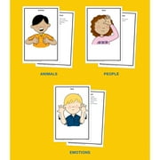 Key Education Lets Learn Sign Language Learning Cards (160 cards) Grade PK-2