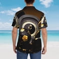 thumbnail image 4 of Balery Casino Cards Camisas hawaianas de manga corta para hombre, camisas playeras de corte holgado, camisas de vacaciones con botones,3X-Large, 4 of 7