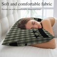 thumbnail image 5 of Sage Green Black Plaid Pillow Covers 12"x20", Vintage Star Buffalo Check Rustic Soft Brushed Microfiber Breathable Throw Pillow Covers, Pillowcase with Zipper for Couch Sofa Bedroom Living Room, 5 of 9