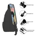 thumbnail image 4 of Lsque Different Cats Pattern Cross Chest Bag Diagonally – Premium Durable Front Chest Sling with Adjustable Padded Strap, High-Capacity Storage, 4 of 8