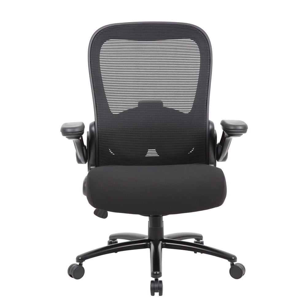 Boss Office Products Big and Tall Mesh Heavy Duty Chair, 400 lb weight capacity