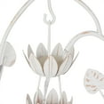 thumbnail image 5 of Alpine Corporation Metal White Rustic Outdoor Electric Fountain with Flower, 5 of 12