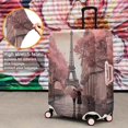 thumbnail image 4 of Travel Luggage Cover Suitcase Protector Fits 18-32 Inch Luggage Wheel Covers Patterned Travel Related Items Flower Luggage Protector Elastic Luggage Anti-scratch Suitcase Cover S, 4 of 5
