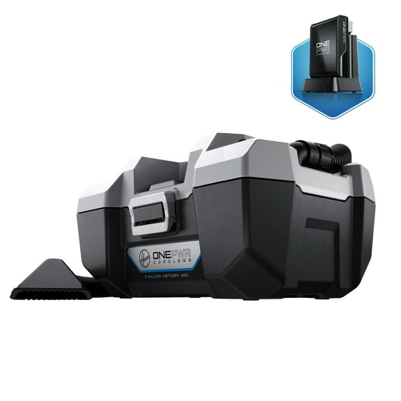 Hoover ONEPWR Wet/Dry Canister Vacuum BH57105- Blue