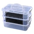 thumbnail image 4 of lingqin Mealworm Breeding Box Easy to Clean Breadworm Breeding Box Feeding Container 3 Layer, 4 of 9