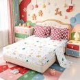 thumbnail image 3 of Manfei Elegant Xmas Christmas Tree 7 Pieces Full Size Bedding Sets,Winter Holiday Full Size Bed in a Bag,Xmas Reversible, 3 of 7