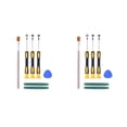 thumbnail image 3 of stanreset 7pcs Game Screwdriver Repair Tool Kit Wear-Resistant Accessories Replacement 2Set, 3 of 6