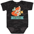 thumbnail image 3 of Inktastic Little Sister Woodland Fox Girls Girls Baby Bodysuit, 3 of 5