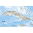 thumbnail image 1 of National Geographic Maps RE01020614 Cuba Classic Wall Map, 1 of 1
