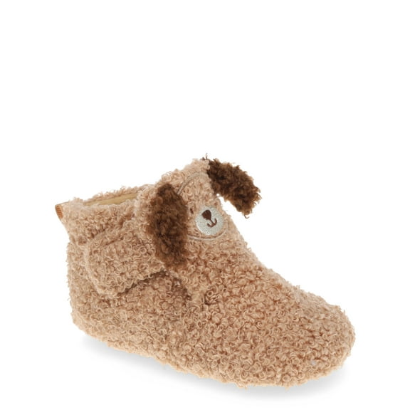 Wonder Nation Baby Boys Puppy Slippers