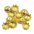 thumbnail image 3 of 50 Piezas Extremo Cubierta de Aleación Flor Pétalo Tapas Espaciadores de para Joyería, 3 of 3