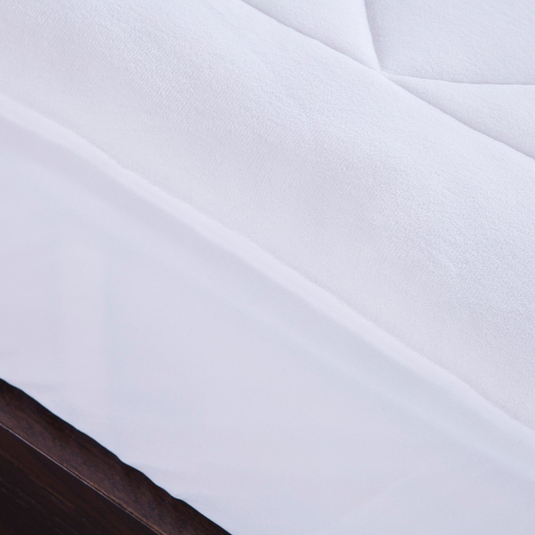 Puredown Down Alternative Mattress Pad/Topper, Coral Fleece Top, Queen size