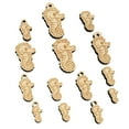 thumbnail image 1 of Kawaii Seahorse Wood Mini Charms Shapes DIY Craft Jewelry - With Hole - 20mm (15pcs), 1 of 7