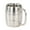 420ml, variant on Grandest Birch 420/320ml Kitchen Gadget Double Wall Plain Stainless Steel Beer Coffee Milk Cup Dual-layer Anti-scalding Kitchen Ac
