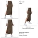 thumbnail image 5 of Bodycon Long Skirt Slit Long Skirt Versatile For Party ANGGREK Ropa, 5 of 6