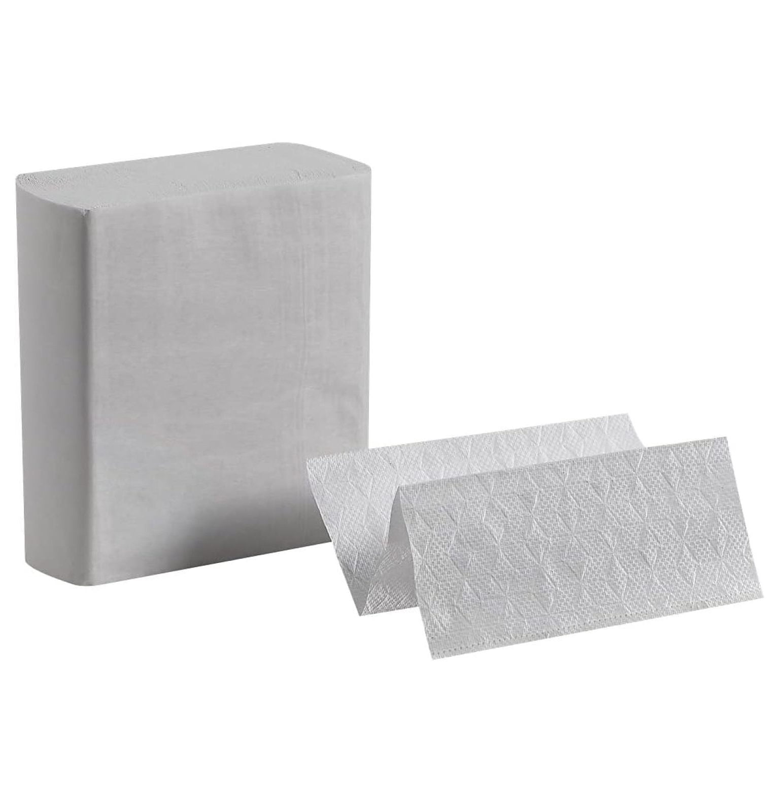Z-Fold Paper Towels Multifold, 1-Ply, 2600 Count - White Absorbent Towels for Restrooms & Kitchens - Fits C-Fold Dispensers - 10 Packs/Carton