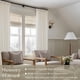 thumbnail image 2 of Cortinas de lino plisado natural TWODRAPES, 213 x 213 cm, 2 paneles, 2 of 9