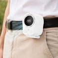 thumbnail image 5 of HomelyJoy Portable Clip On Fan, Off White Hands Free Personal Cooling Device with LED Display, 360 Degree Rotation and 199 Speeds for Cars Work Camping, 5 of 8