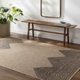 thumbnail image 2 of BoutiqueRugs Suzy Traditional, Transitional Area Rug - Machine Washable - Mocha, Black White, Light Peach - 9' x 12', 2 of 6