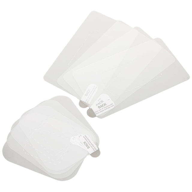 FENGGUIQU 8Ud Película Estática Transparente Para Parabrisas Con Adhesivo Para Montaje De Grabadora