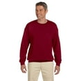 thumbnail image 2 of Gildan Mens Heavy Blend Crewneck Sweatshirt, S, Garnet, 2 of 5