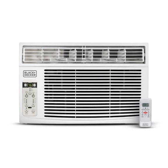 BLACK DECKER BD12WT6 Window Air Conditioner 12,000 BTU, Cools up to 550 Square feet, White
