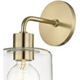 thumbnail image 2 of -One Light Wall Sconce in Style-5.5 inches Wide By 12 inches High-Aged Brass Finish Bailey Street Home 735-Bel-2692767, 2 of 10