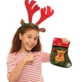 thumbnail image 3 of Gnoradne 3D Christmas Santa Snowman Reindeer Pattern Design Stockings,Vintage Xmas Socks Small Candy Gift Bags,Mini Christmas Stocking Hanging Ornaments for Xmas Tree Home Holiday Party Decor(6Pcs), 3 of 4