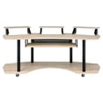 thumbnail image 2 of ACME Eleazar Music Recording Studio Desk in Natural Oak, 2 of 8