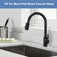 thumbnail image 5 of Wowow 3-Function Kitchen Faucet Spray Head Replacement in Brushed Nickel, 5 of 5