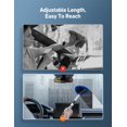 thumbnail image 6 of VFM Car Window Cleaner Tool, Car Interior Window Detailing Cleaning Kit with Extendable Handle and 4 Easy-to-Install Reusable Microfiber Pads, Auto Glass Wiper Brush Kit for Car&Home, 6 of 10