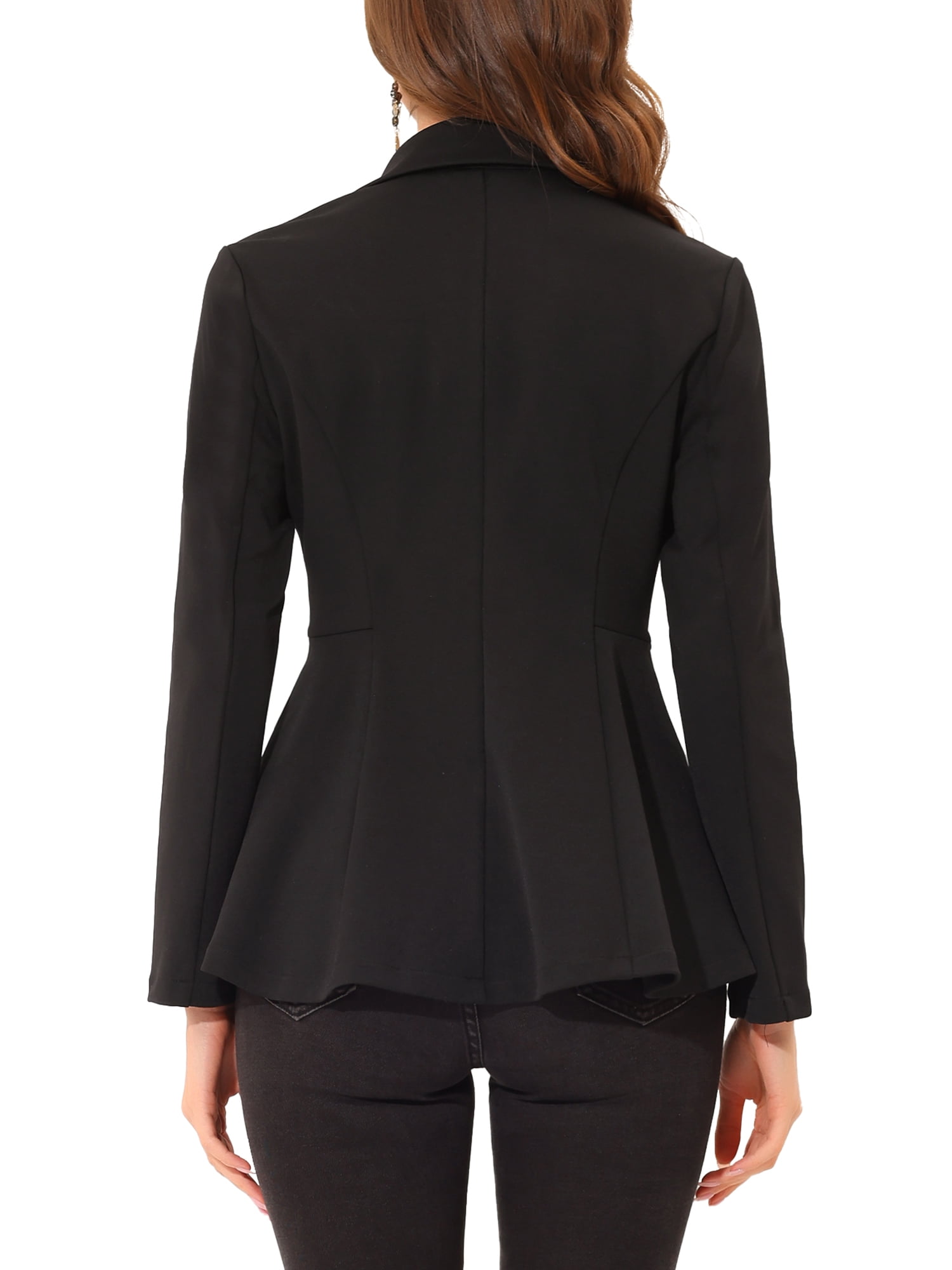 Bcbg high sales low peplum blazer