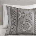 thumbnail image 4 of Home Essence Grey Damask 7 Piece Comforter Set, California King, 4 of 11