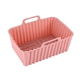 thumbnail image 2 of Hicess Silicone Air Fryer Pot Tray Liners BPA-Free Air Fryer Basket Replacement Air Fryer Liners for Clean Cooking Replacement for Parchment Liner Paper, 2 of 8