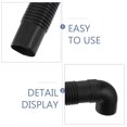 thumbnail image 3 of Generic Flexible 700mm Car Heater Vent Hose 48mm Corrugated Duct Pipe, 3 of 6