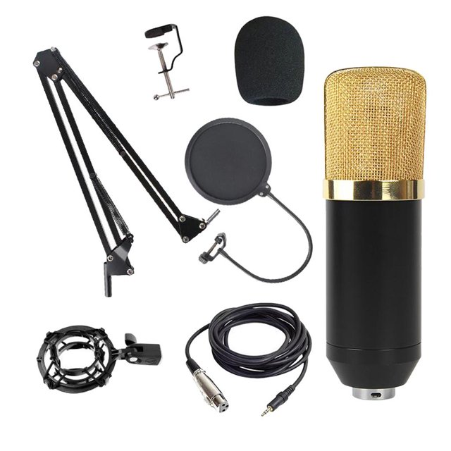 Conjunto De Micrófono De Condensador De Soporte De Montaje De Choque - De un CUTICAT Micrófono de condensador de estudio