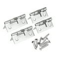 thumbnail image 1 of Bisagras de resorte Uxcell, bisagra autoclosed de acero inoxidable 304 de 1.5" 2" para muebles 1 juego, 1 of 5