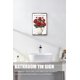 thumbnail image 4 of Enjoy The Little Things in Life Quote Wall Decor Aluminum Sign, Rose Decor, Family Hanging Wall Sign, Tin Rose Garden Plaques for Living Room Bedroom Kitchen Outdoor 12x8 Inches, 4 of 5