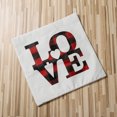 thumbnail image 3 of SUNSIOM Taie d'Oreiller Carrée Imprimée Lettres pour la Saint-Valentin, 3 of 6