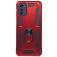 thumbnail image 1 of Funda Uso Rudo Cely Vesmir Con Anillo Magnético Para Motorola E32 Rojo Más 2 Micas De Cristal, 1 of 5